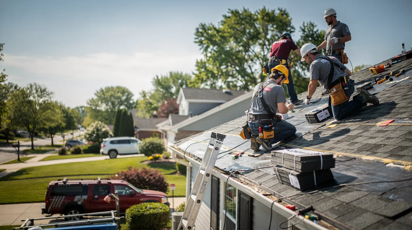 Roof Repair in Auburn, IL around you